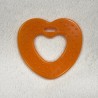 JOUET dentition - Cœur orange