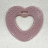 JOUET dentition - Cœur Vieux rose