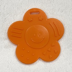 JOUET dentition - Fleur smiley Orange