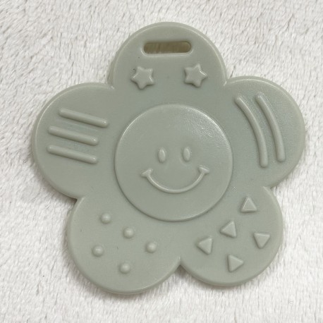 JOUET dentition - Fleur smiley Orange