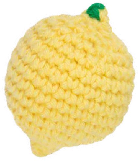 Kit Crochet Fruits "le Citron"