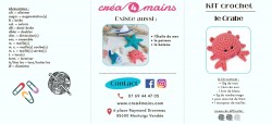 Kit Crochet MER: "le Crabe"