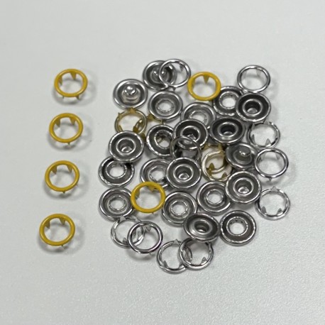 GRIFFES évidées 11mm - JAUNE D'OR