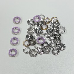GRIFFES évidées 11mm - MAUVE