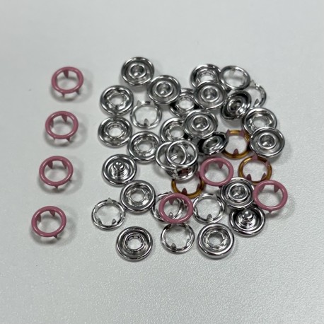 GRIFFES évidées 11mm - VIEUX ROSE