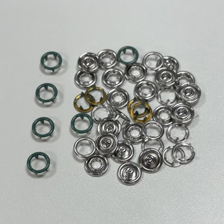 GRIFFES évidées 11mm - VERT PIN