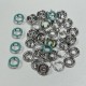 GRIFFES évidées 11mm - VERT MENTHE