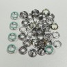 GRIFFES évidées 11mm - OPALINE