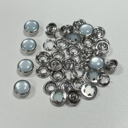 GRIFFES 11mm - NACRE BLEU CIEL