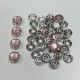 GRIFFES 11mm - NACRE rose pastel
