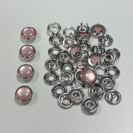 GRIFFES 11mm - NACRE rose pastel
