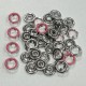 GRIFFES évidées 9,5mm - ROSE