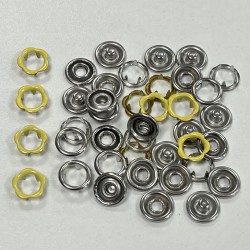 GRIFFES évidées 9,5mm - FLEUR BLEU