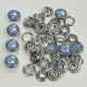 GRIFFES 9,5mm - NACRE bleu