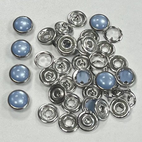 GRIFFES 9,5mm - NACRE bleu