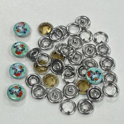 GRIFFES 9,5mm -Ancre bleu