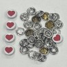 GRIFFES 8,5mm - Cœur rose