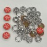 GRIFFES 11mm - Flocon rouge