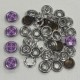 GRIFFES 11mm - Flocon rouge
