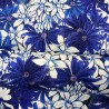 JERSEY Fleurs Bleu