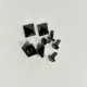 RIVETS 10mm GRIS ACIER x 10